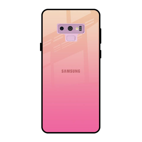 Pastel Pink Gradient Samsung Galaxy Note 9 Glass Back Cover Online
