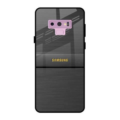 Grey Metallic Glass Samsung Galaxy Note 9 Glass Back Cover Online