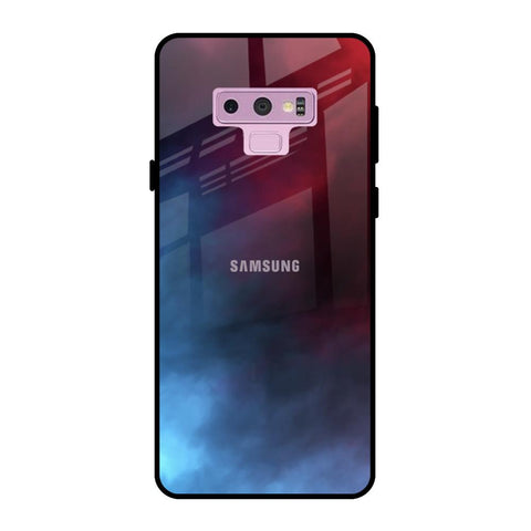Smokey Watercolor Samsung Galaxy Note 9 Glass Back Cover Online