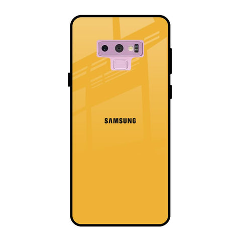 Fluorescent Yellow Samsung Galaxy Note 9 Glass Back Cover Online