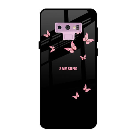 Fly Butterfly Samsung Galaxy Note 9 Glass Back Cover Online