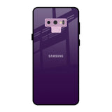 Dark Purple Samsung Galaxy Note 9 Glass Back Cover Online