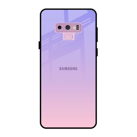 Lavender Gradient Samsung Galaxy Note 9 Glass Back Cover Online