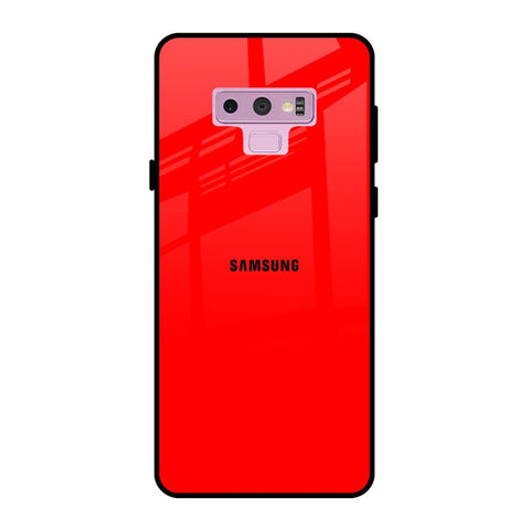 Blood Red Samsung Galaxy Note 9 Glass Back Cover Online