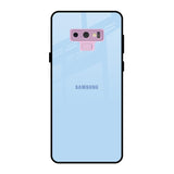 Pastel Sky Blue Samsung Galaxy Note 9 Glass Back Cover Online