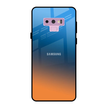 Sunset Of Ocean Samsung Galaxy Note 9 Glass Back Cover Online