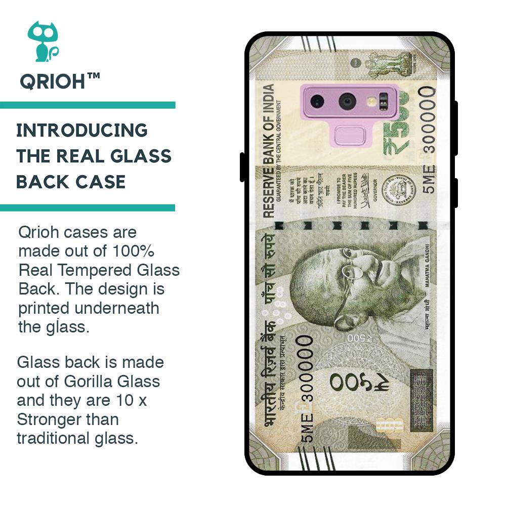 Cash Mantra Glass Case for Samsung Galaxy Note 9