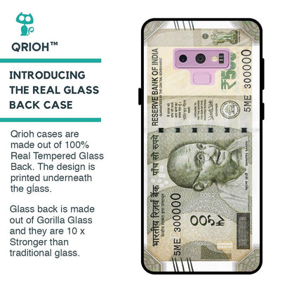Cash Mantra Glass Case for Samsung Galaxy Note 9