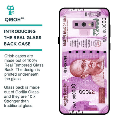 Stock Out Currency Glass Case for Samsung Galaxy Note 9