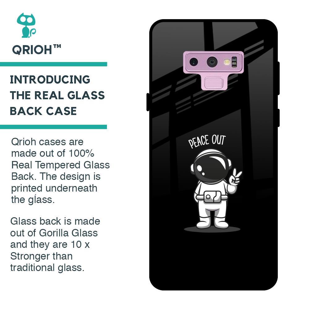 Peace Out Astro Glass Case for Samsung Galaxy Note 9