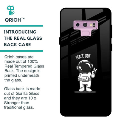 Peace Out Astro Glass Case for Samsung Galaxy Note 9