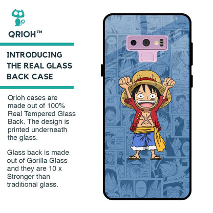 Chubby Anime Glass Case for Samsung Galaxy Note 9
