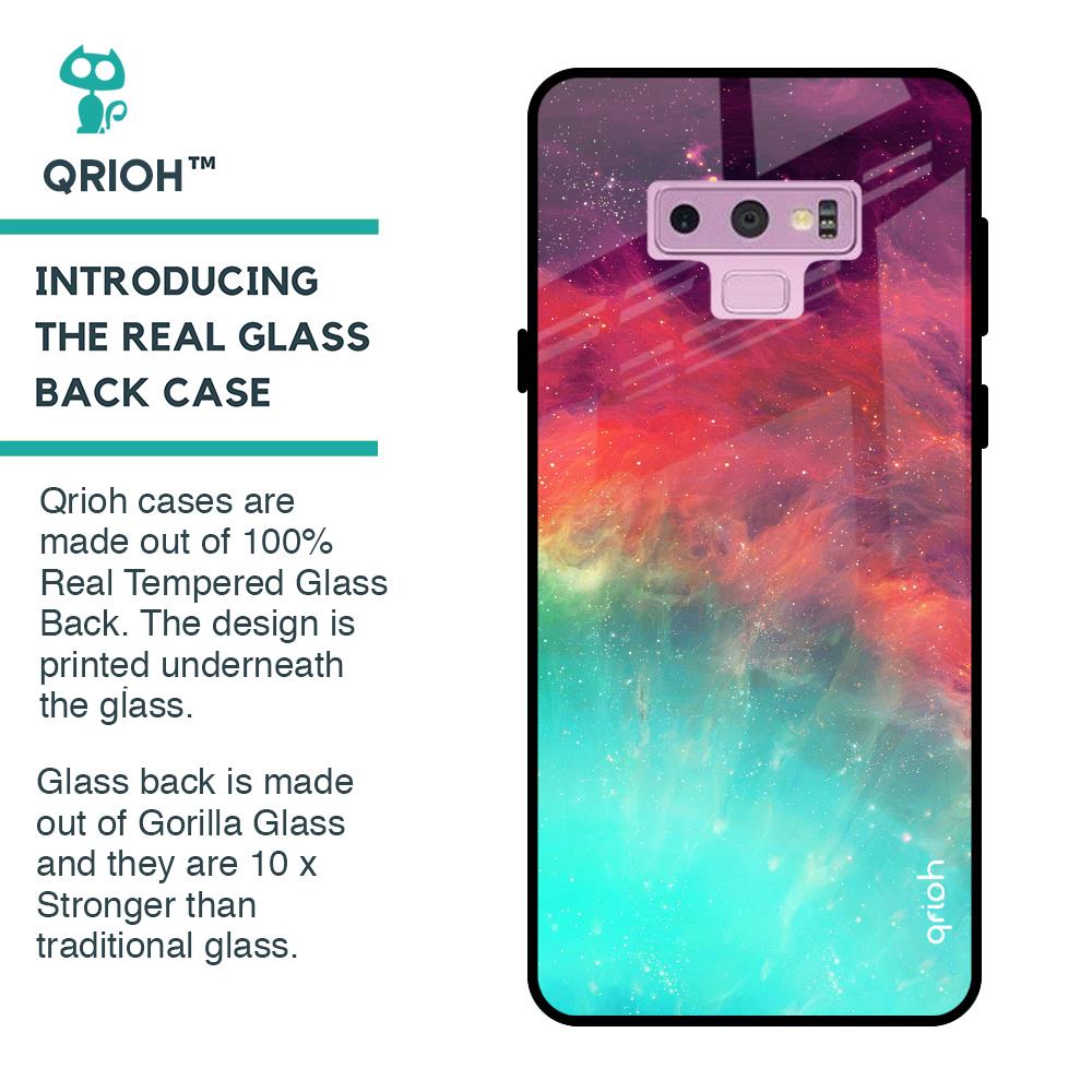 Colorful Aura Glass Case for Samsung Galaxy Note 9