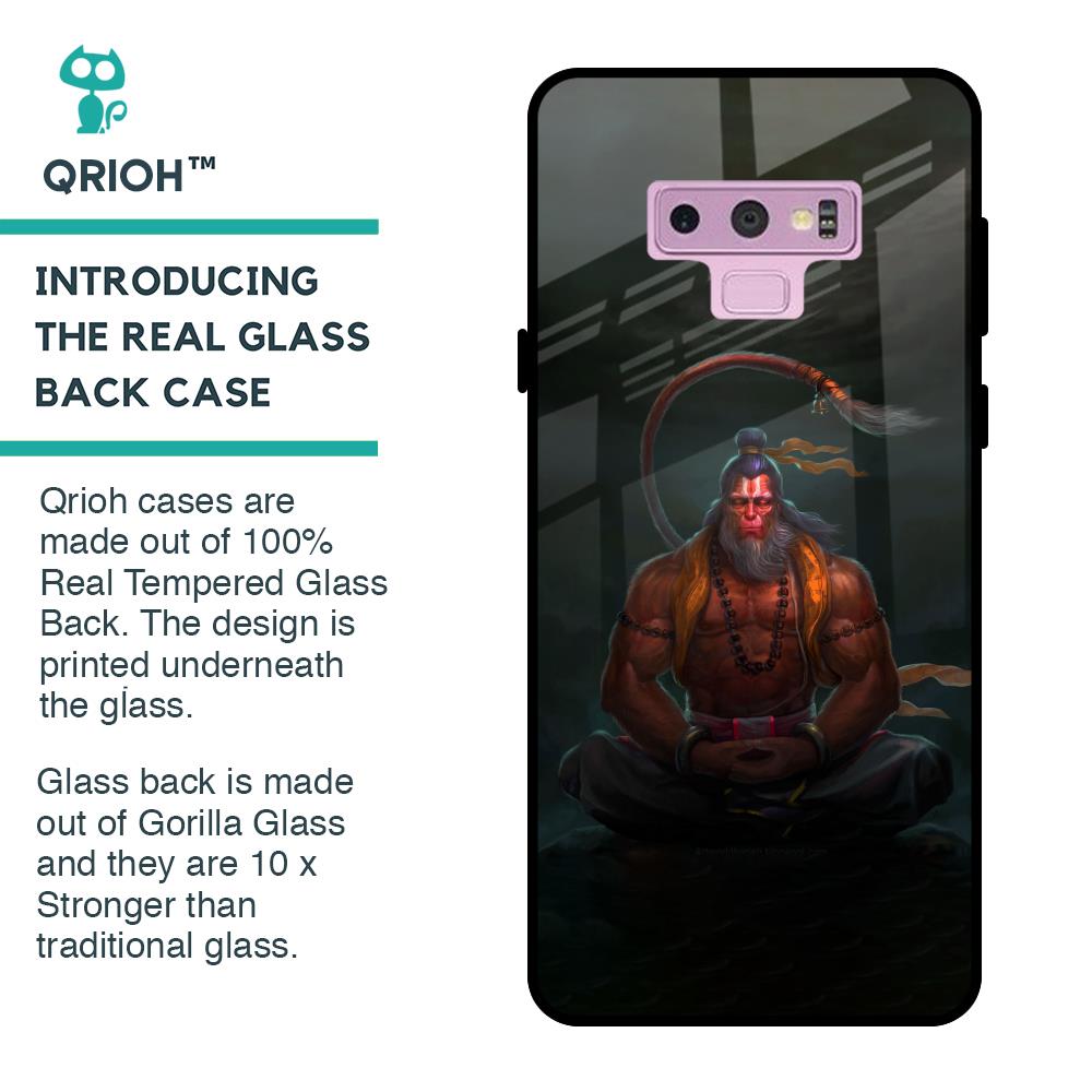 Lord Hanuman Animated Glass Case for Samsung Galaxy Note 9