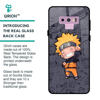 Orange Chubby Glass Case for Samsung Galaxy Note 9