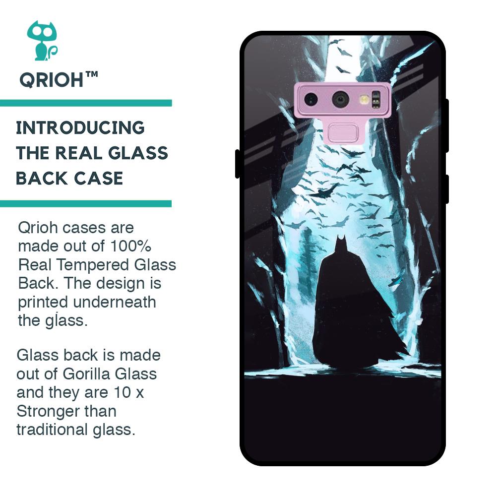 Dark Man In Cave Glass Case for Samsung Galaxy Note 9