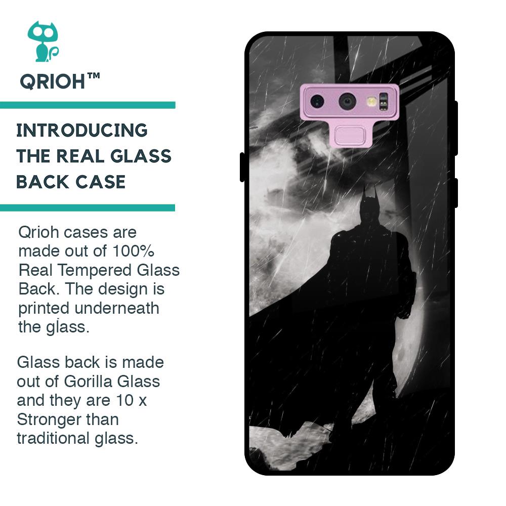 Dark Warrior Hero Glass Case for Samsung Galaxy Note 9