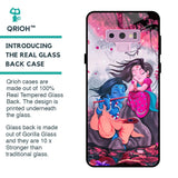 Radha Krishna Art Glass Case for Samsung Galaxy Note 9