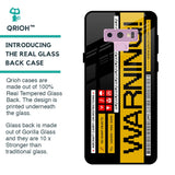 Aircraft Warning Glass Case for Samsung Galaxy Note 9