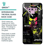 Astro Glitch Glass Case for Samsung Galaxy Note 9