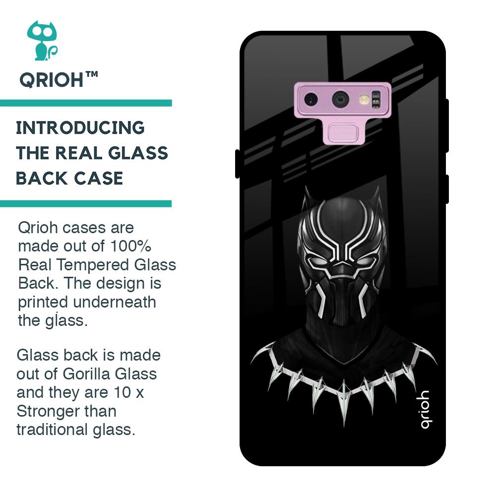 Dark Superhero Glass Case for Samsung Galaxy Note 9