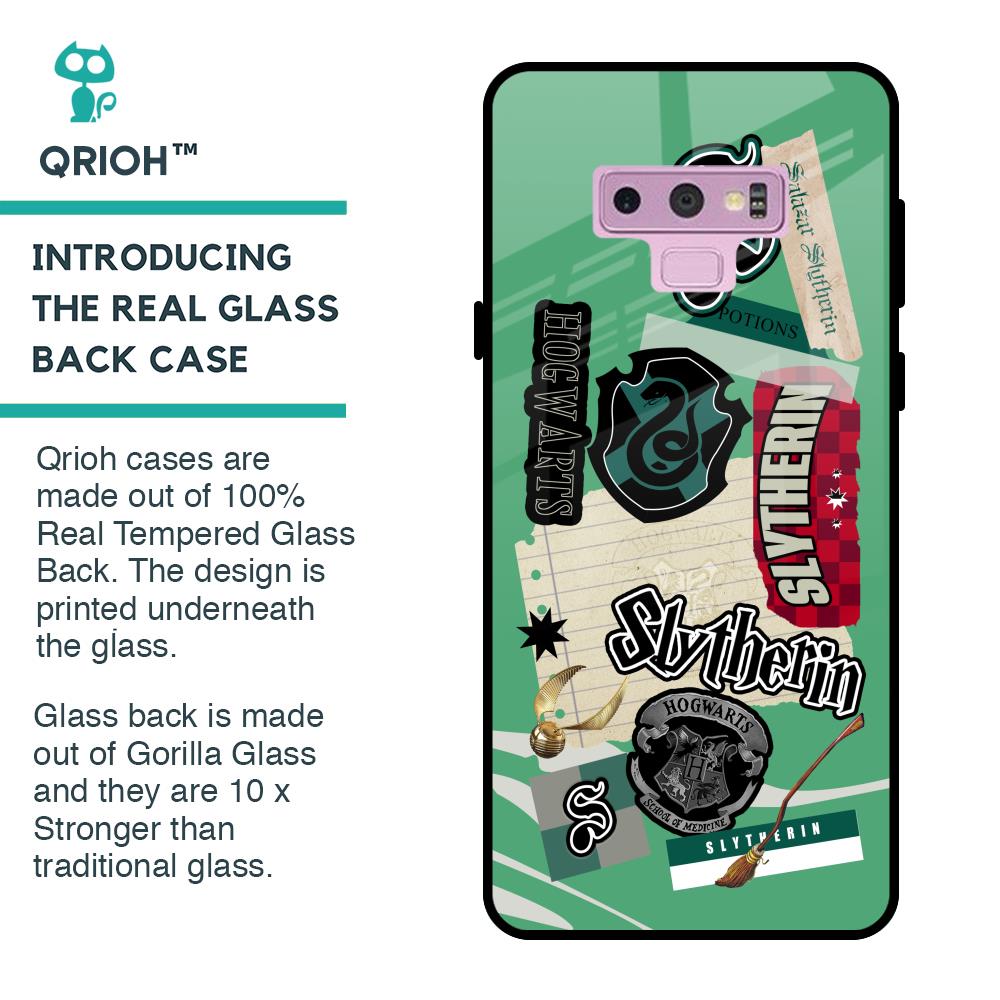 Slytherin Glass Case for Samsung Galaxy Note 9
