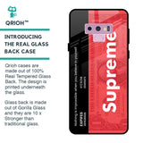 Supreme Ticket Glass Case for Samsung Galaxy Note 9