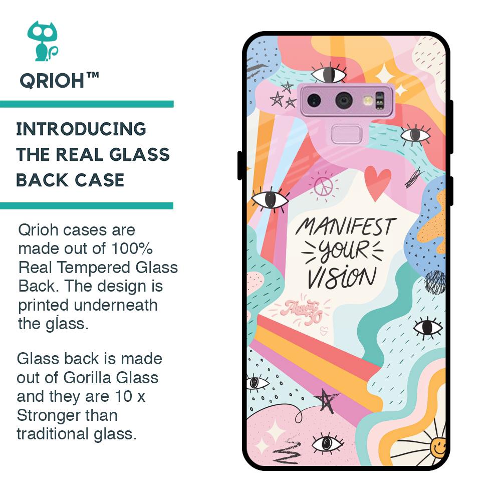 Vision Manifest Glass Case for Samsung Galaxy Note 9