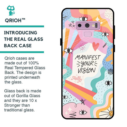 Vision Manifest Glass Case for Samsung Galaxy Note 9