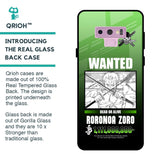 Zoro Wanted Glass Case for Samsung Galaxy Note 9