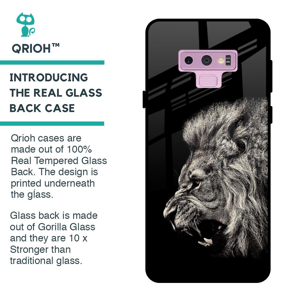 Brave Lion Glass case for Samsung Galaxy Note 9