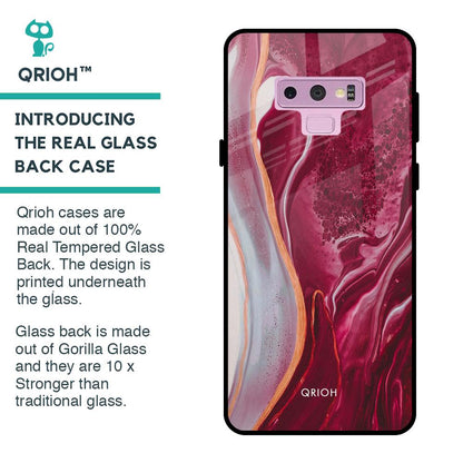 Crimson Ruby Glass Case for Samsung Galaxy Note 9