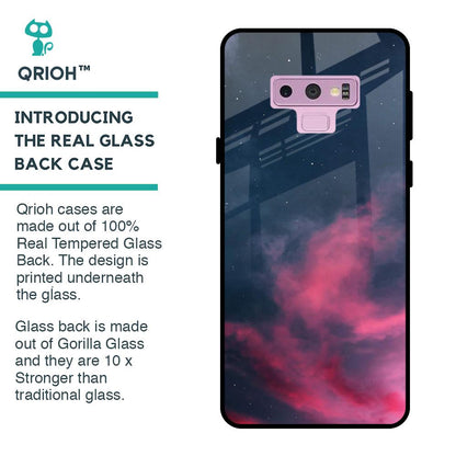 Moon Night Glass Case For Samsung Galaxy Note 9