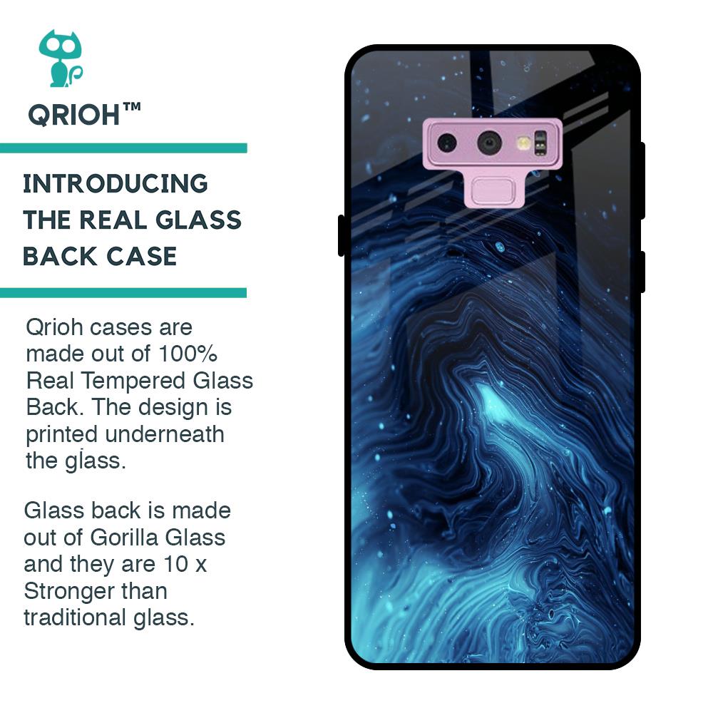 Dazzling Ocean Gradient Glass Case For Samsung Galaxy Note 9