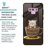 Tea With Kitty Glass Case For Samsung Galaxy Note 9