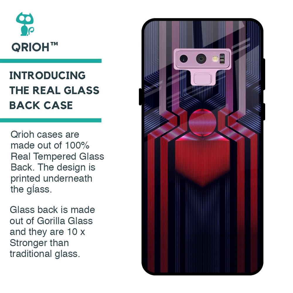 Super Art Logo Glass Case For Samsung Galaxy Note 9