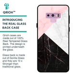 Marble Collage Art Glass Case For Samsung Galaxy Note 9