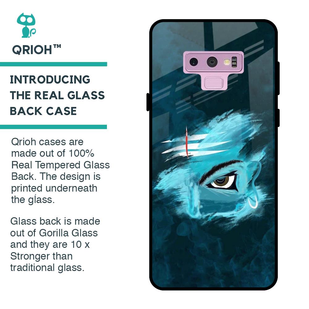 Power Of Trinetra Glass Case For Samsung Galaxy Note 9