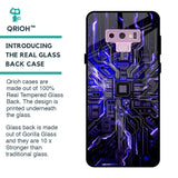Techno Color Pattern Glass Case For Samsung Galaxy Note 9