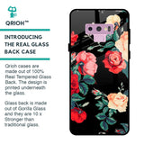 Floral Bunch Glass Case For Samsung Galaxy Note 9