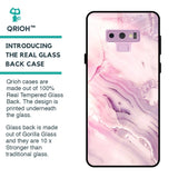 Diamond Pink Gradient Glass Case For Samsung Galaxy Note 9