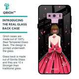 Fashion Princess Glass Case for Samsung Galaxy Note 9