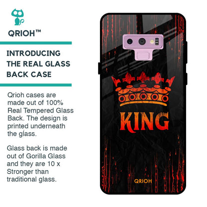 Royal King Glass Case for Samsung Galaxy Note 9