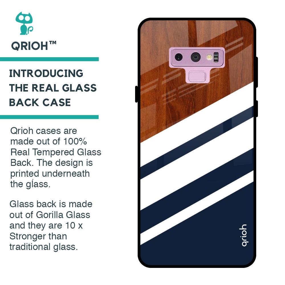 Bold Stripes Glass case for Samsung Galaxy Note 9