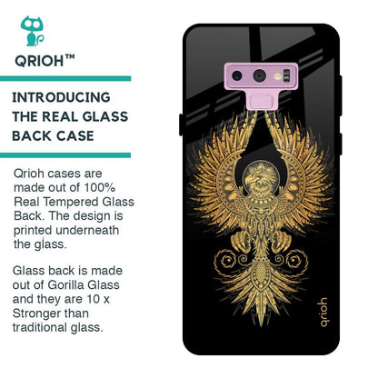 Mythical Phoenix Art Glass Case for Samsung Galaxy Note 9