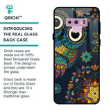 Owl Art Glass Case for Samsung Galaxy Note 9