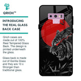 Red Moon Tiger Glass Case for Samsung Galaxy Note 9