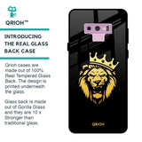 Lion The King Glass Case for Samsung Galaxy Note 9