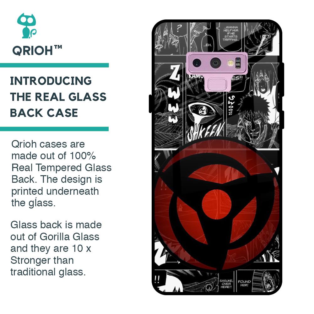 Sharingan Glass Case for Samsung Galaxy Note 9