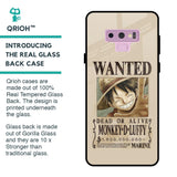Luffy Wanted Glass Case for Samsung Galaxy Note 9